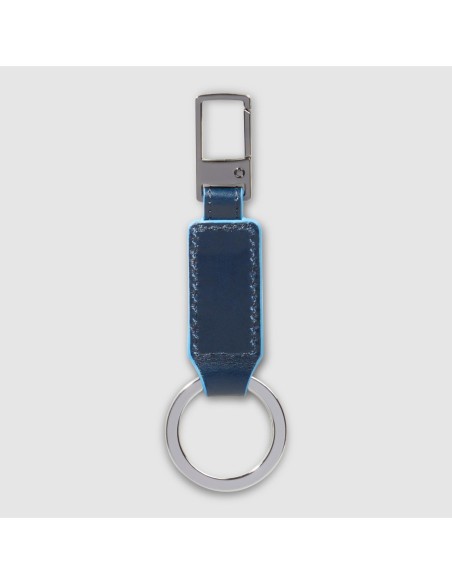 Moschettone portachiavi Piquadro Blue Square – Blu notte - foto 2