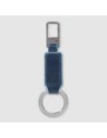 Moschettone portachiavi Piquadro Blue Square – Blu notte Moschettone portachiavi Piquadro Blue Square – Blu notte
