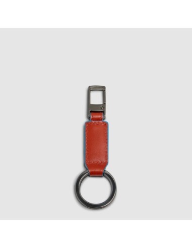 Moschettone portachiavi Piquadro Blue Square – Arancio - foto 2
