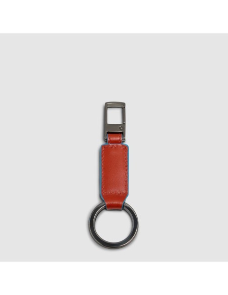 Moschettone portachiavi Piquadro Blue Square – Arancio - foto 2