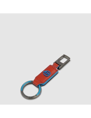 Moschettone portachiavi Piquadro Blue Square – Arancio - foto 3