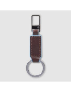 Moschettone portachiavi Piquadro Blue Square – Mogano - foto 1 2