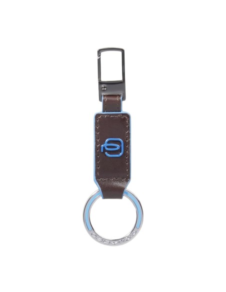 Moschettone portachiavi Piquadro Blue Square – Mogano - foto 4