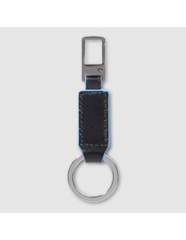 Moschettone portachiavi Piquadro Blue Square – Nero - foto 2