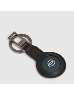 Portachiavi in pelle con CONNEQU 4.0 Piquadro Black Square – Nero - foto 1
