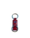 Portachiavi in pelle a due anelli Piquadro Blue Square – Rosso Portachiavi in pelle a due anelli Piquadro Blue Square – Rosso