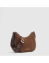 Borsa tracolla donna per iPad mini Piquadro Circle – Camoscio noce scuro Borsa tracolla donna per iPad mini Piquadro Circle – Camoscio noce scuro