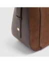 Borsa tracolla donna per iPad mini Piquadro Circle – Camoscio noce scuro Borsa tracolla donna per iPad mini Piquadro Circle – Camoscio noce scuro