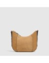 Borsa tracolla donna per iPad mini Piquadro Circle – Nocciola scamosciato