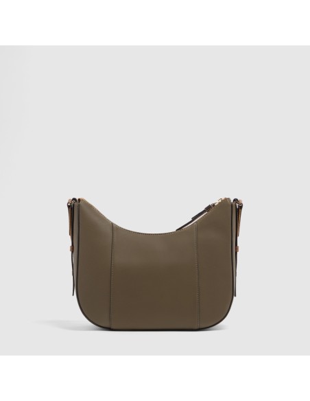 Borsa tracolla donna per iPad mini Piquadro Circle – Nocciola scamosciato - foto 3
