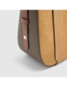 Borsa tracolla donna per iPad mini Piquadro Circle – Nocciola scamosciato