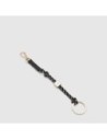 Portachiavi in pelle con moschettone e anello Piquadro Circle – Nero Portachiavi in pelle con moschettone e anello Piquadro Circle – Nero