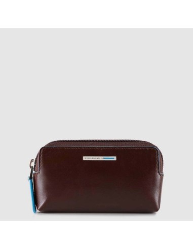 Astuccio portachiavi a due anelli Piquadro Blue Square – Mogano - foto 1