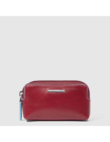 Astuccio portachiavi a due anelli Piquadro Blue Square – Rosso - foto 1