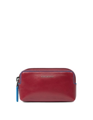 Astuccio portachiavi a due anelli Piquadro Blue Square – Rosso - foto 4
