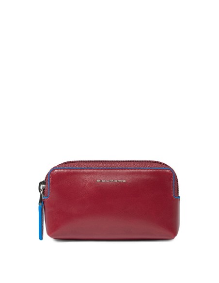 Astuccio portachiavi a due anelli Piquadro Blue Square – Rosso - foto 4
