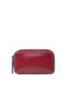 Astuccio portachiavi a due anelli Piquadro Blue Square – Rosso