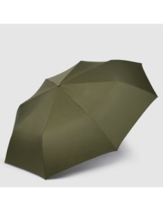 Ombrello automatico grande open/close antivento Piquadro Umbrella – Verde militare - foto 1 2