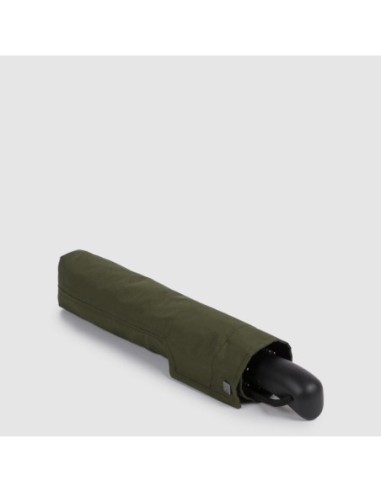 Ombrello automatico grande open/close antivento Piquadro Umbrella – Verde militare - foto 4