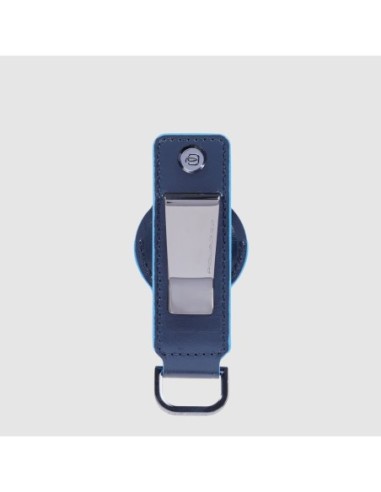 Portachiavi per AirTag e CONNEQU 4.0 Piquadro Blue Square – Blu notte - foto 2