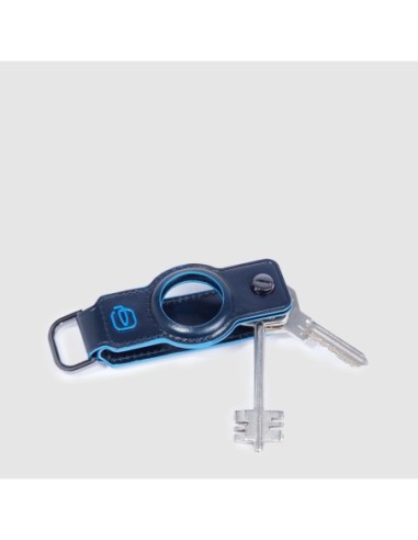 Portachiavi per AirTag e CONNEQU 4.0 Piquadro Blue Square – Blu notte - foto 4