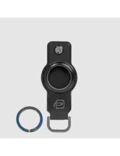 Portachiavi per AirTag e CONNEQU 4.0 Piquadro Blue Square – Nero - foto 1