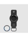Portachiavi per AirTag e CONNEQU 4.0 Piquadro Blue Square – Nero