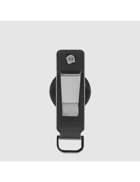 Portachiavi per AirTag e CONNEQU 4.0 Piquadro Blue Square – Nero - foto 2