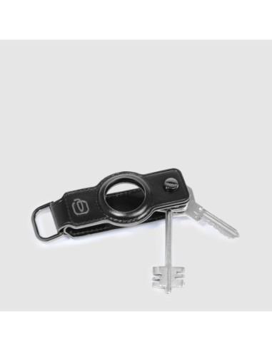 Portachiavi per AirTag e CONNEQU 4.0 Piquadro Blue Square – Nero - foto 4