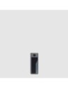 Portachiavi con fermasoldi personalizzabile Piquadro Blue Square – Nero