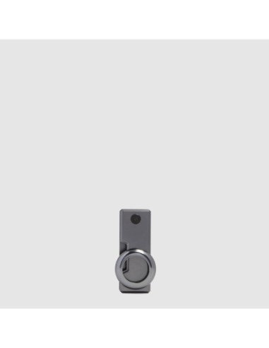 Portachiavi con porta AirTag. personalizzabile Piquadro Blue Square – Mogano - foto 2