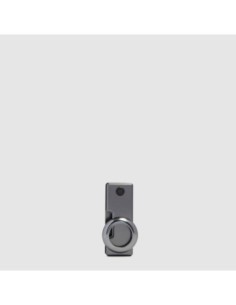Portachiavi con porta AirTag. personalizzabile Piquadro Modus Speciale – Nero - foto 1 2