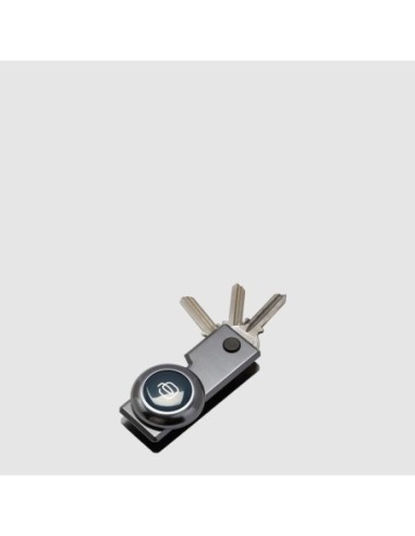 Portachiavi con porta AirTag. personalizzabile Piquadro Modus Speciale – Nero - foto 3