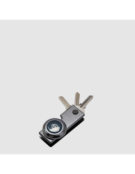 Portachiavi con porta AirTag. personalizzabile Piquadro Modus Speciale – Nero - foto 3