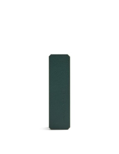 Portachiavi personalizzabile in pelle con tracker Piquadro S145 – Verde - foto 4