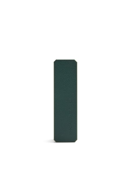 Portachiavi personalizzabile in pelle con tracker Piquadro S145 – Verde - foto 4