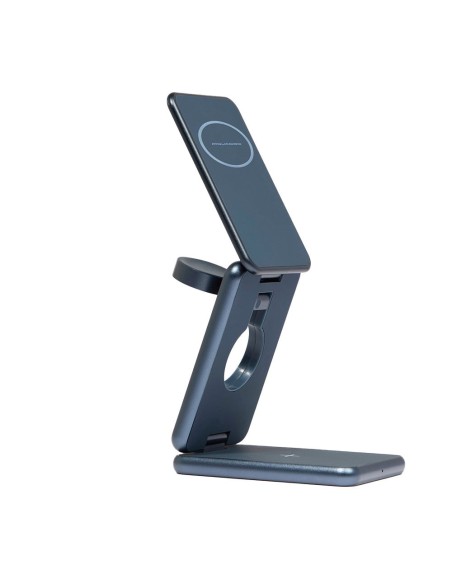 Caricabatterie 3in1 15W con adattatore GaN 45W Piquadro BagMotic – Grigio - foto 5