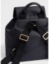 Zaino Medium con patta in tessuto Op Borbonese B-Club – Dark black