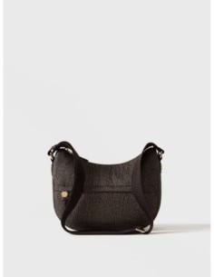 Luna Bag Small borsa a tracolla in tessuto Op Borbonese B-Club – Catrame - foto 1