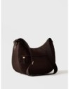 Luna Bag Medium borsa a tracolla in tessuto Op Borbonese B-Club – Cioccolato Luna Bag Medium borsa a tracolla in tessuto Op Borbonese B-Club – Cioccolato