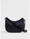 Luna Bag Medium borsa a tracolla in tessuto Op Borbonese B-Club – Dark black Luna Bag Medium borsa a tracolla in tessuto Op Borbonese B-Club – Dark black