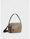 Camera Case Medium borsa a tracolla in tessuto Op Borbonese B-Club – Op naturale/nero Camera Case Medium borsa a tracolla in tessuto Op Borbonese B-Club – Op naturale/nero