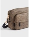 Camera Case Medium borsa a tracolla in tessuto Op Borbonese B-Club – Op naturale/nero Camera Case Medium borsa a tracolla in tessuto Op Borbonese B-Club – Op naturale/nero