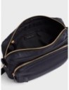 Camera Case Medium borsa a tracolla in tessuto Op Borbonese B-Club – Dark black Camera Case Medium borsa a tracolla in tessuto Op Borbonese B-Club – Dark black