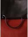 Borsa shopping Large in crosta scamosciata e pelle Borbonese Wave – Corniola/cenere/cacao Borsa shopping Large in crosta scamosciata e pelle Borbonese Wave – Corniola/cenere/cacao