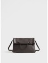 Borsa a tracolla Medium in pelle Borbonese Wave – Cacao Borsa a tracolla Medium in pelle Borbonese Wave – Cacao
