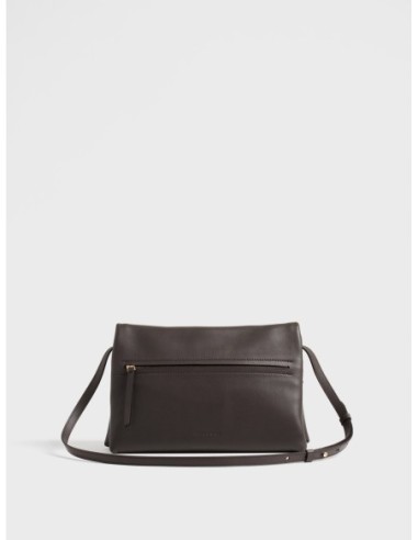 Borsa a tracolla Medium in pelle Borbonese Wave – Cacao - foto 4