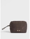 Beauty case Large in tessuto Op Borbonese B-Club – Catrame Beauty case Large in tessuto Op Borbonese B-Club – Catrame