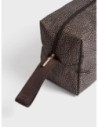 Beauty case Large in tessuto Op Borbonese B-Club – Catrame Beauty case Large in tessuto Op Borbonese B-Club – Catrame