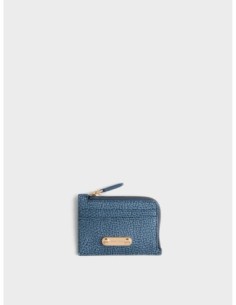 Busta portacarte e portamonete in tela rivestita Op Borbonese Urban – Denim - foto 1